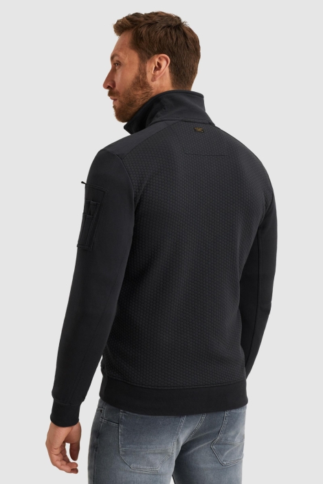 PME legend zip jacket jacquard interlock swea